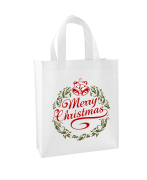 TÚI QUÀ TẶNG GIÁNG SINH VẢI KHÔNG DỆT SẢN XUẤT LOGO THEO YÊU CẦU